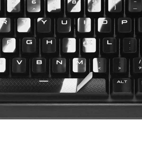 Black Marble Ink K95 RGB PLATINUM Mechanical Gaming Keyboard Skin