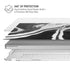 Black Marble Ink MacBook Air 13in M1 (2021) Case plus Skin