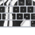 Black Marble Ink Magic Keyboard Skin