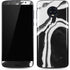 Black Marble Ink Moto G6 Skin
