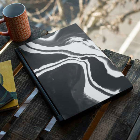 Black Marble Ink MSI GS65 Stealth Laptop Skin