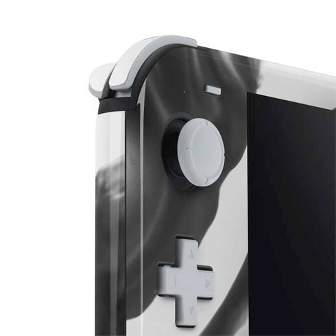 Black Marble Ink Nintendo Switch Lite Skin