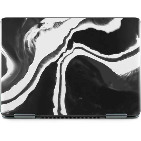 Black Marble Ink Notebook 9 Pro 13in (2017) Skin