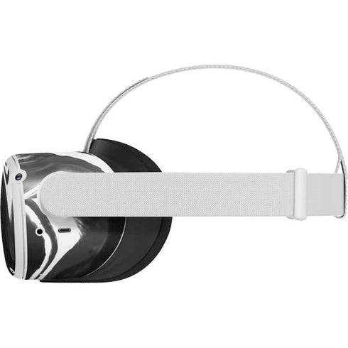 Black Marble Ink Oculus Quest 2 Skin