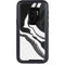 Black Marble Ink Otterbox Defender Galaxy Skin