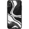 Black Marble Ink Otterbox Symmetry iPhone Skin