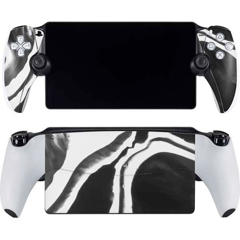 Black Marble Ink PlayStation Portal Remote Player Skin