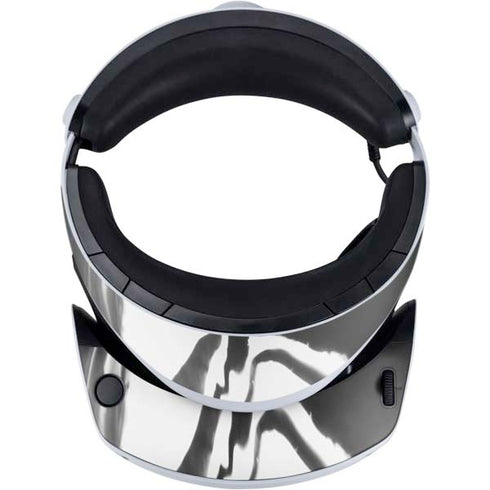 Black Marble Ink PlayStation VR2 Skin