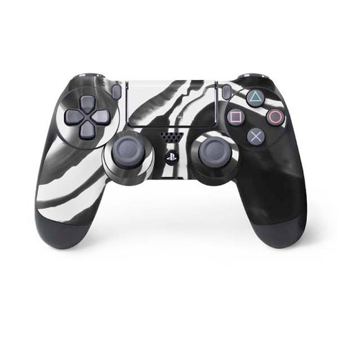 Black Marble Ink PS4 Controller Skin