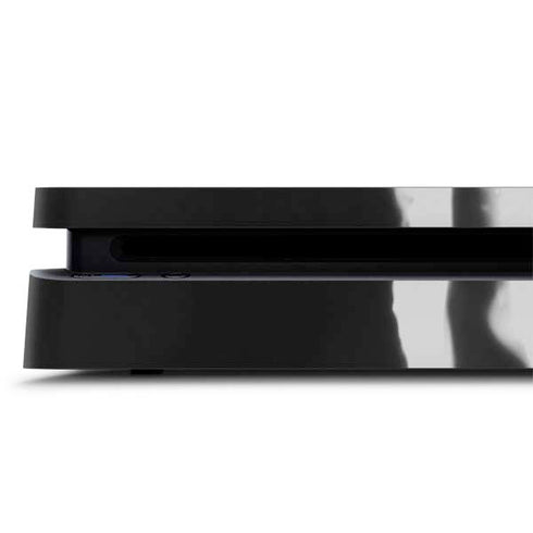 Black Marble Ink PS4 Slim Skin