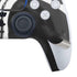 Black Marble Ink PS5 Controller Skin