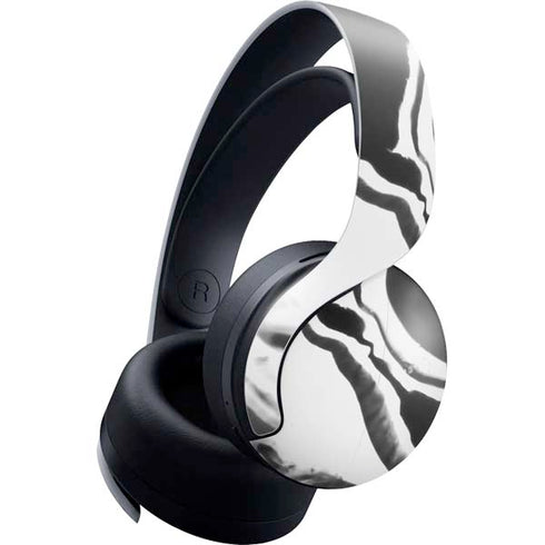 Black Marble Ink PULSE 3D Wireless Headset for PS5 Skin