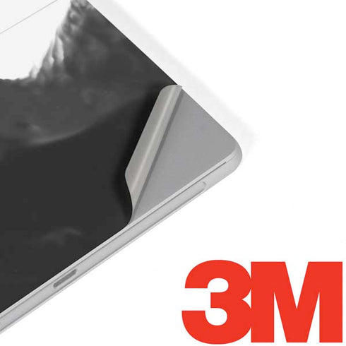 Black Marble Ink Surface Go Skin