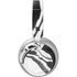 Black Marble Ink Surface Headphones Skin