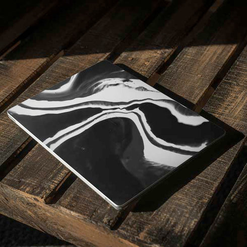 Black Marble Ink Surface Laptop 2 Skin