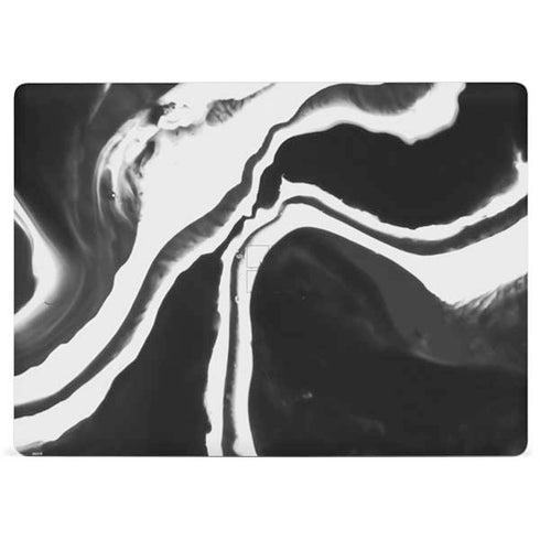 Black Marble Ink Surface Laptop 3 13.5in Skin
