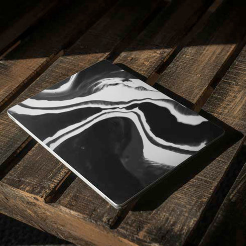 Black Marble Ink Surface Laptop 3 13.5in Skin
