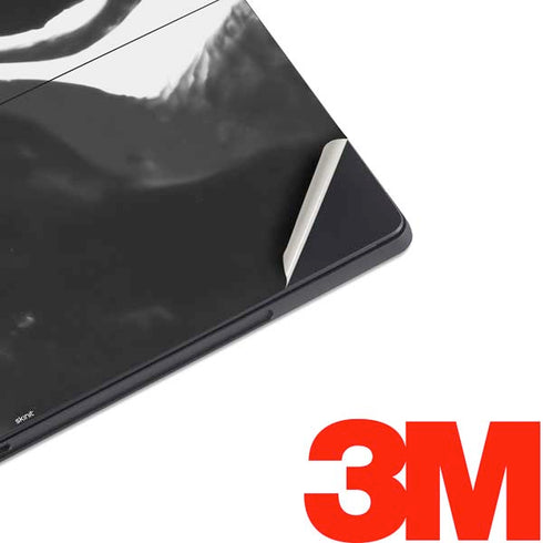 Black Marble Ink Surface Pro 7 Skin