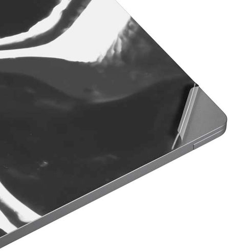 Black Marble Ink Universal Laptop 12in (9.8 x 6.8in) Skin