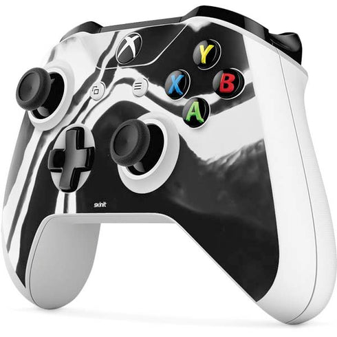 Black Marble Ink Xbox One S Controller Skin