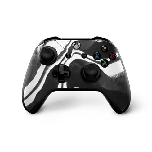 Black Marble Ink Xbox One X Controller Skin