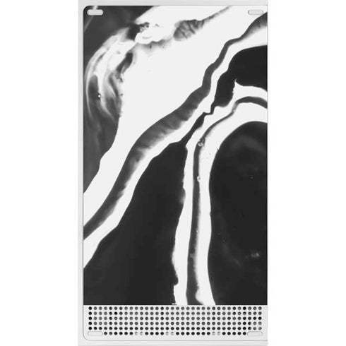 Black Marble Ink Xbox Series S Console Skin