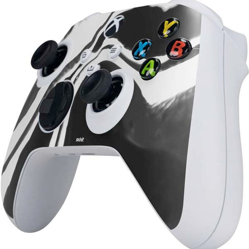 Black Marble Ink Xbox Series S Controller Skin
