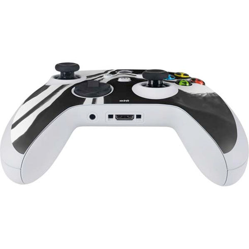 Black Marble Ink Xbox Series S Controller Skin