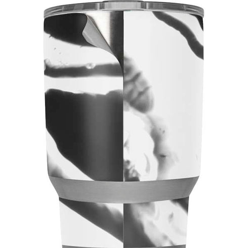 Black Marble Ink Yeti 20oz Tumbler Skin