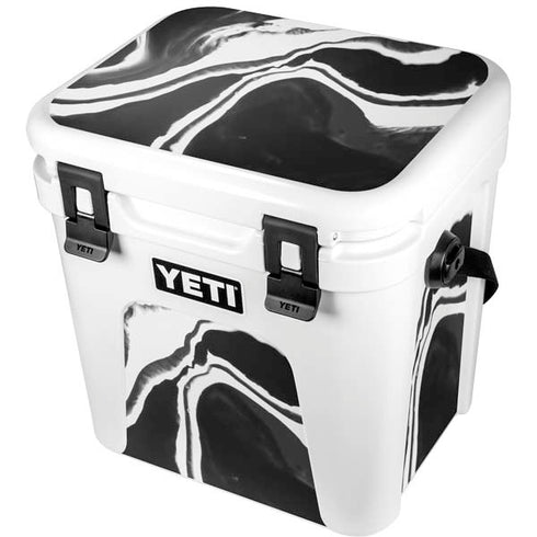 Black Marble Ink YETI Roadie 24 Hard Cooler Skin