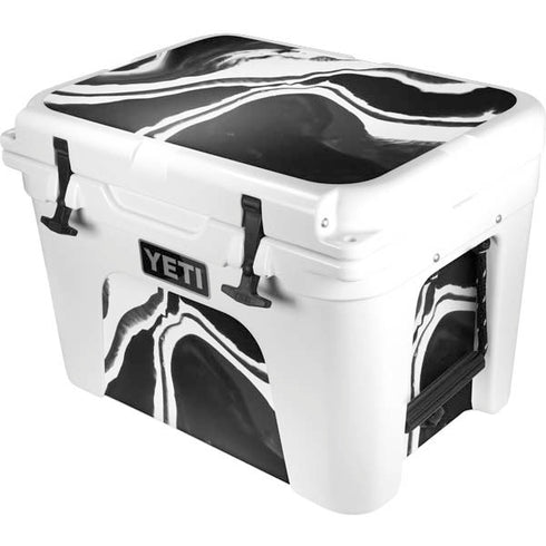Black Marble Ink YETI Tundra 35 Hard Cooler Skin