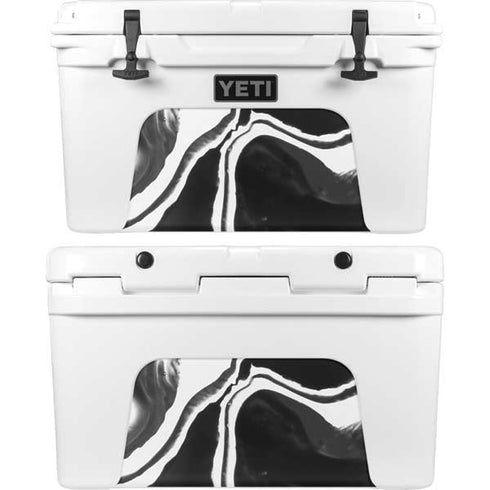 Black Marble Ink YETI Tundra 45 Hard Cooler Skin