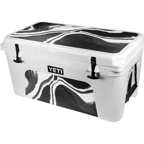 Black Marble Ink YETI Tundra 65 Hard Cooler Skin