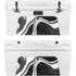 Black Marble Ink YETI Tundra 75 Hard Cooler Skin