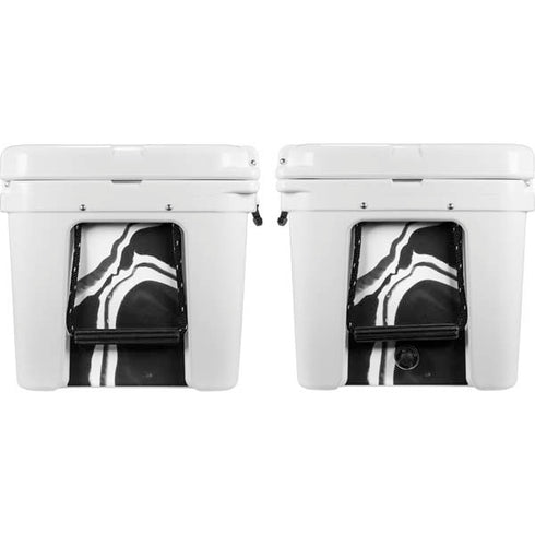 Black Marble Ink YETI Tundra 75 Hard Cooler Skin