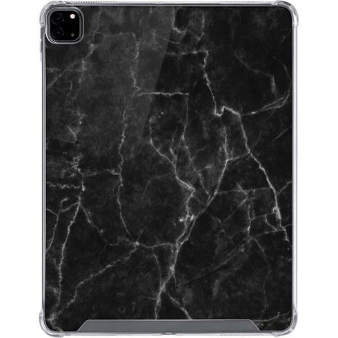 Black Marble iPad Pro 12.9in (2020) Clear Case