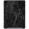 Black Marble iPad Pro 12.9in (2020) Clear Case