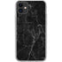 Black Marble iPhone 11 Clear Case