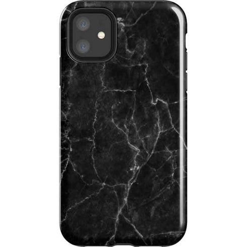 Black Marble iPhone 11 Impact Case