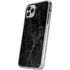 Black Marble iPhone 11 Pro Clear Case