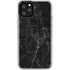 Black Marble iPhone 11 Pro Clear Case