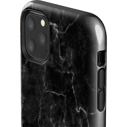 Black Marble iPhone 11 Pro Max Impact Case