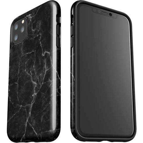 Black Marble iPhone 11 Pro Max Impact Case