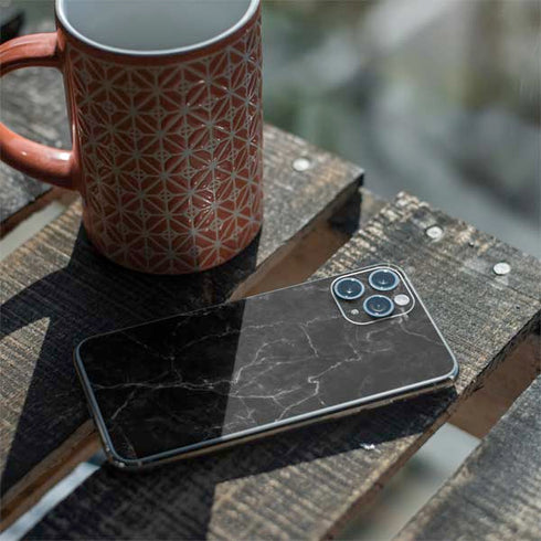 Black Marble iPhone 11 Pro Skin