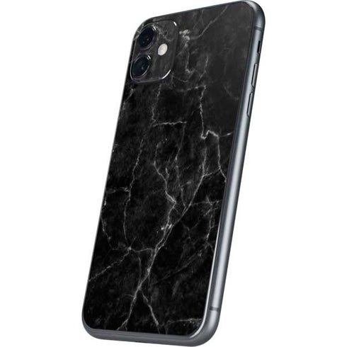 Black Marble iPhone 11 Skin