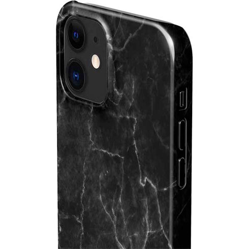 Black Marble iPhone 12 Mini Lite Case