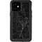 Black Marble iPhone 12 Mini Waterproof Case