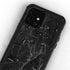Black Marble iPhone 12 Mini Waterproof Case