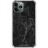 Black Marble iPhone 12 Pro Clear Case