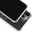 Black Marble iPhone 12 Pro Clear Case